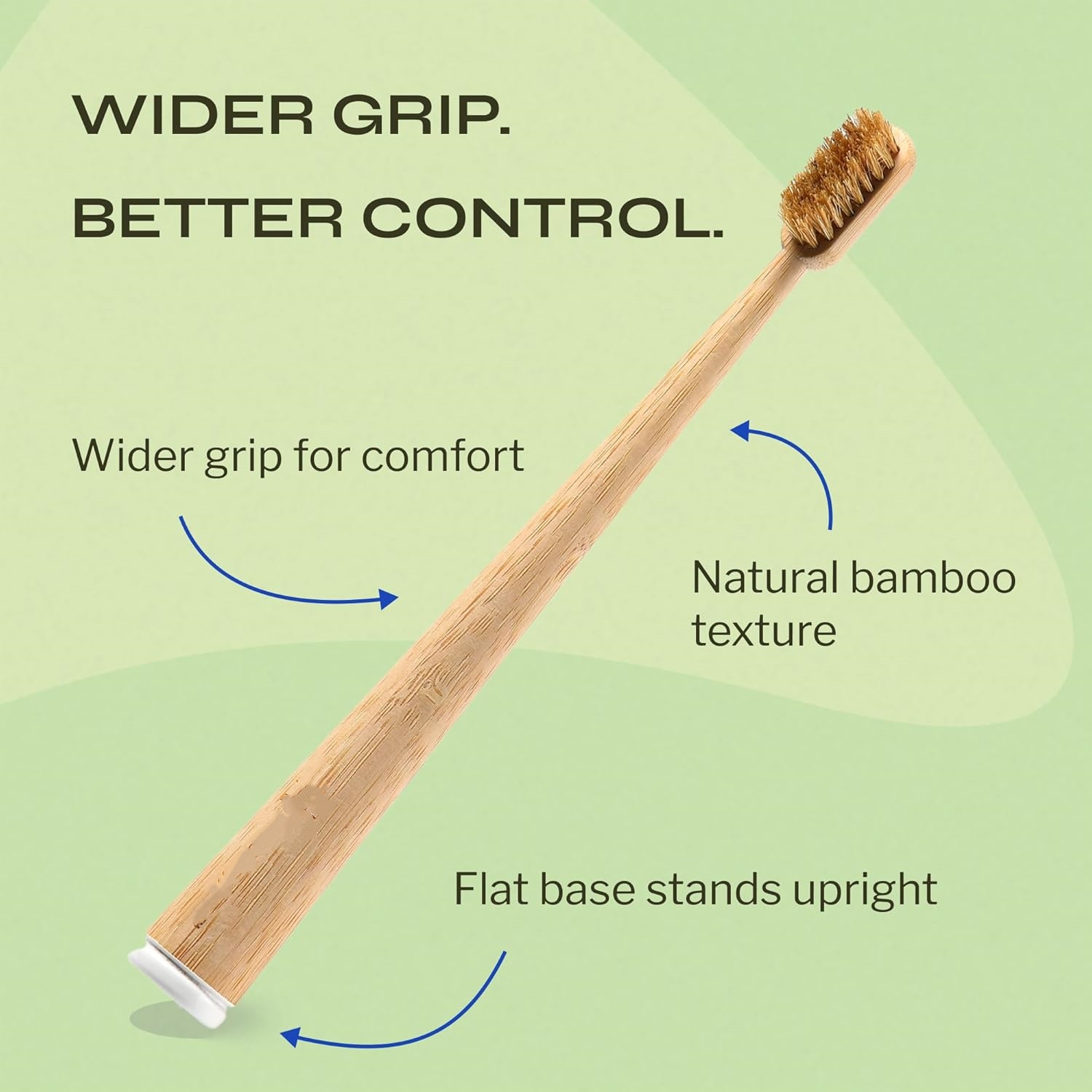 7パック堆肥化可能で生分解性の猪毛と竹製歯ブラシ - ゼロウ - Bamboo Toothbrush Set のレビューと価格