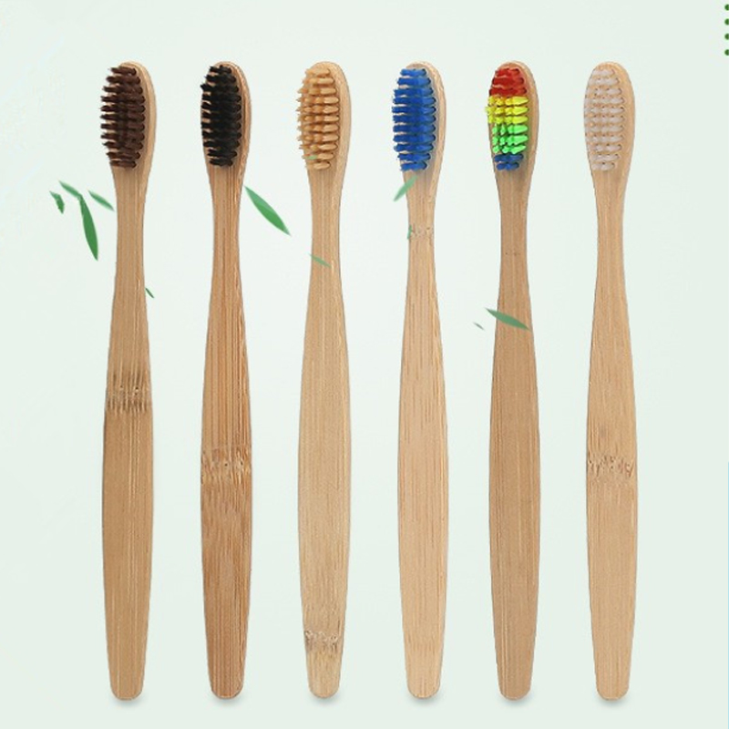 5/10/20/30 個カラフルな竹歯ブラシ柔らかい毛エコフ - Bamboo Toothbrush Set のレビューと価格