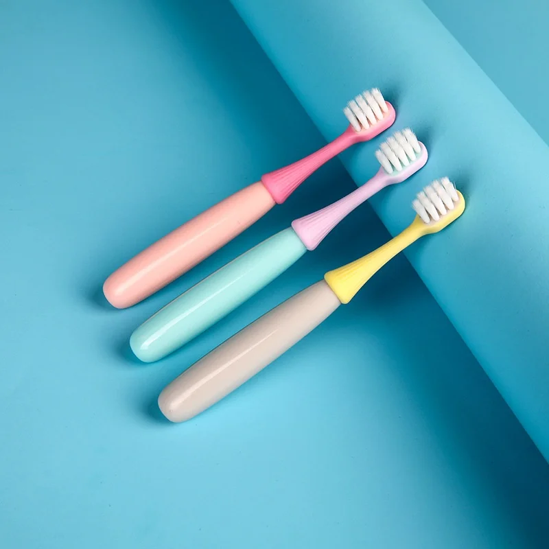子供のキノコの歯ブラシ,シリカゲルのブラシのヘッド,超微細柔 - Bamboo Toothbrush Set のレビューと価格